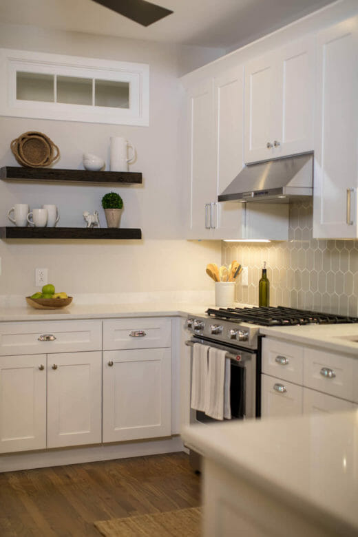 Charleene's-Houses-MD-baltimore-towson-kitchen-renovation-white-cabinets-polished-nickel-cabinet-hardware