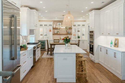 kitchen white cabinets