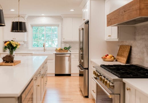 kitchen remodel white cabinets