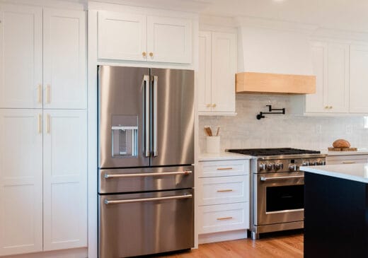 kitchen renovation white cabinets
