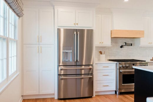 kitchen renovation white cabinets
